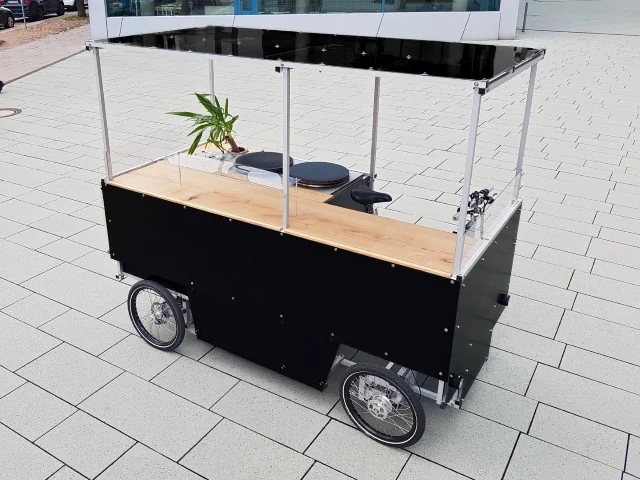 XYZ CARGO TRUCK - Bicycle Food Truck with mobile kitchen